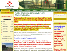 Tablet Screenshot of plotybranytomas.cz